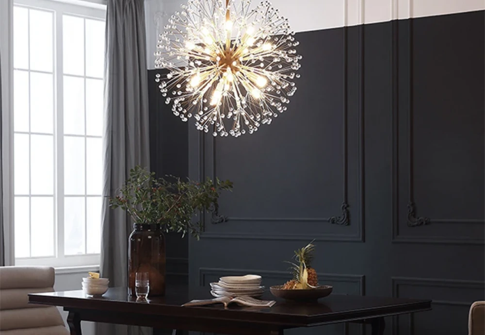 sphere globe chandelier